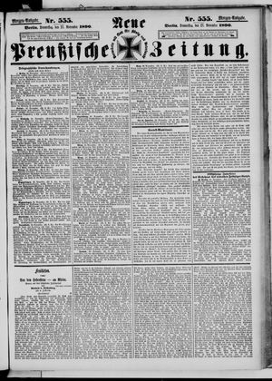 Neue preußische Zeitung vom 27.11.1890