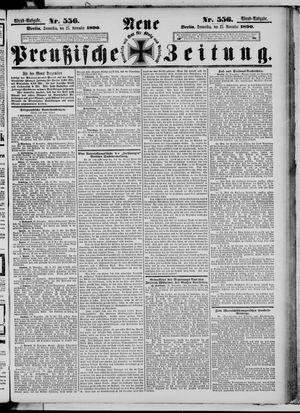 Neue preußische Zeitung vom 27.11.1890
