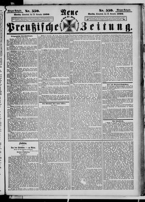 Neue preußische Zeitung vom 29.11.1890