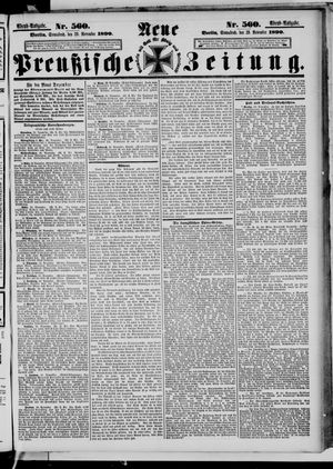 Neue preußische Zeitung vom 29.11.1890