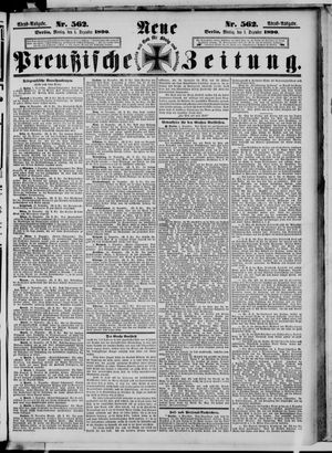 Neue preußische Zeitung vom 01.12.1890