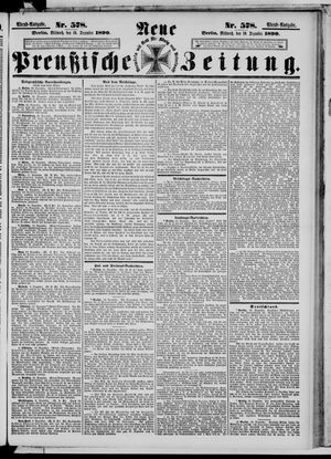 Neue preußische Zeitung vom 10.12.1890