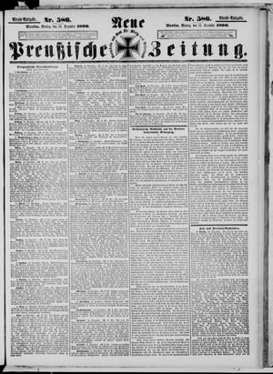 Neue preußische Zeitung vom 15.12.1890
