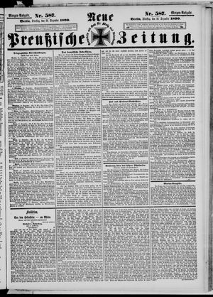 Neue preußische Zeitung on Dec 16, 1890