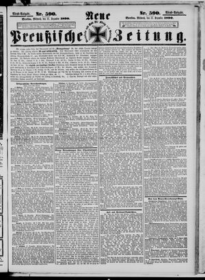 Neue preußische Zeitung vom 17.12.1890