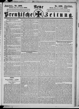 Neue preußische Zeitung vom 19.12.1890