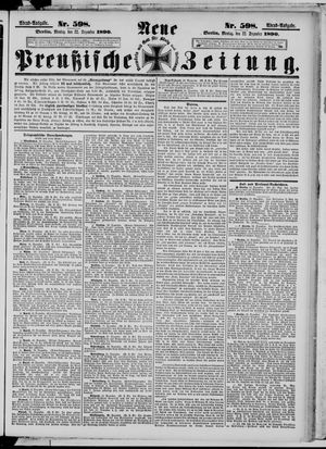 Neue preußische Zeitung vom 22.12.1890