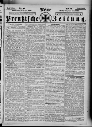 Neue preußische Zeitung vom 05.01.1891
