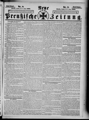 Neue preußische Zeitung vom 06.01.1891