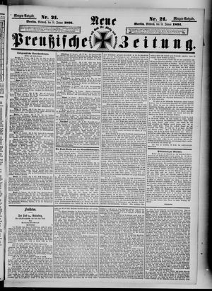 Neue preußische Zeitung vom 14.01.1891