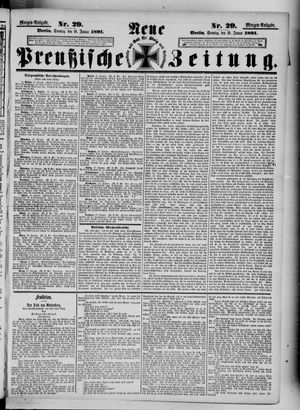 Neue preußische Zeitung vom 18.01.1891