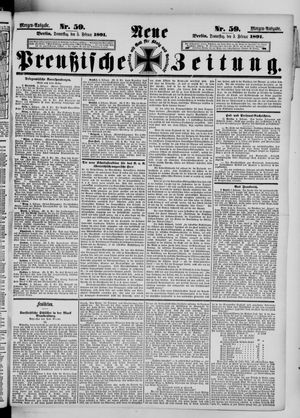 Neue preußische Zeitung vom 05.02.1891