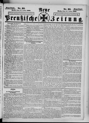 Neue preußische Zeitung vom 06.02.1891
