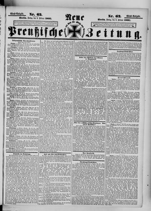 Neue preußische Zeitung vom 06.02.1891