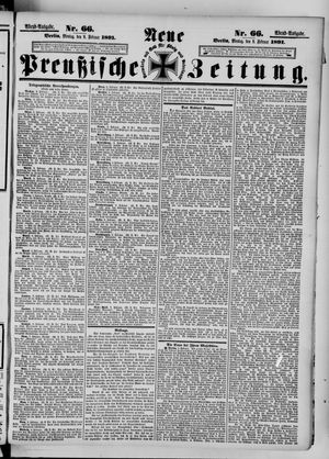 Neue preußische Zeitung on Feb 9, 1891