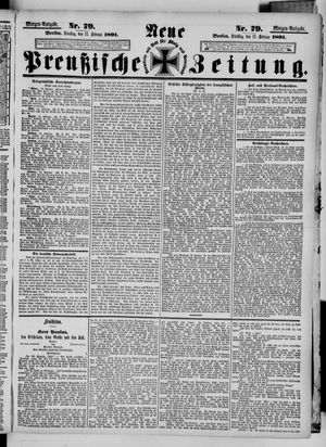 Neue preußische Zeitung vom 17.02.1891