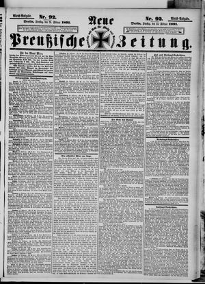Neue preußische Zeitung vom 24.02.1891