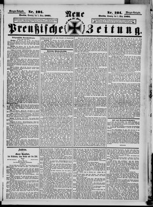 Neue preußische Zeitung vom 01.03.1891