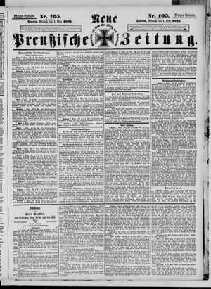 Neue preußische Zeitung vom 04.03.1891