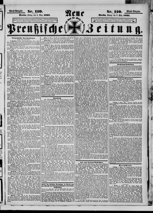 Neue preußische Zeitung vom 06.03.1891