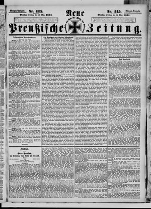 Neue preußische Zeitung vom 10.03.1891
