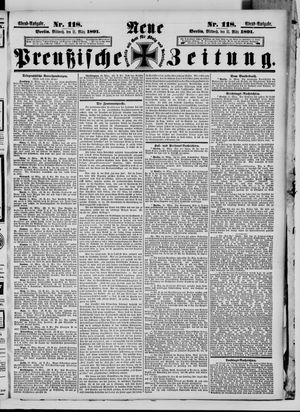 Neue preußische Zeitung vom 11.03.1891