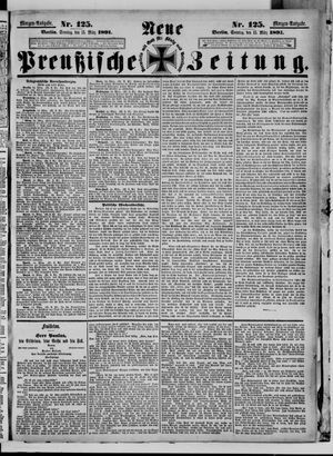 Neue preußische Zeitung vom 15.03.1891