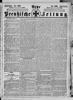 Neue preußische Zeitung vom 22.03.1891