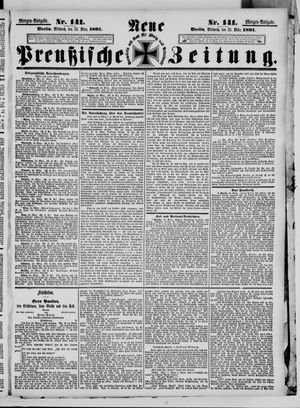 Neue preußische Zeitung vom 25.03.1891