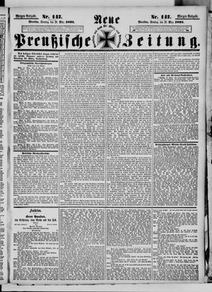 Neue preußische Zeitung vom 29.03.1891