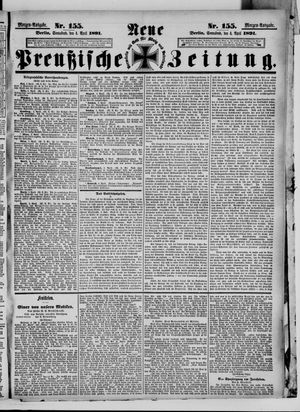 Neue preußische Zeitung vom 04.04.1891