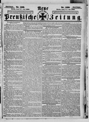 Neue preußische Zeitung vom 07.04.1891