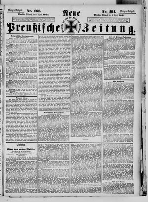 Neue preußische Zeitung vom 08.04.1891