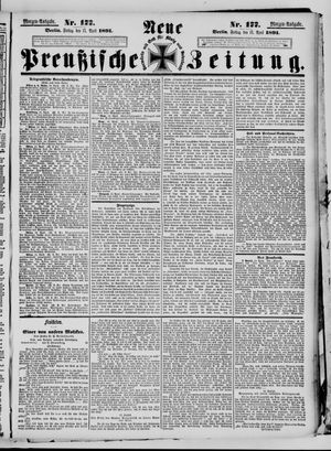 Neue preußische Zeitung vom 17.04.1891