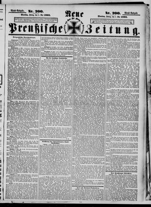 Neue preußische Zeitung vom 01.05.1891
