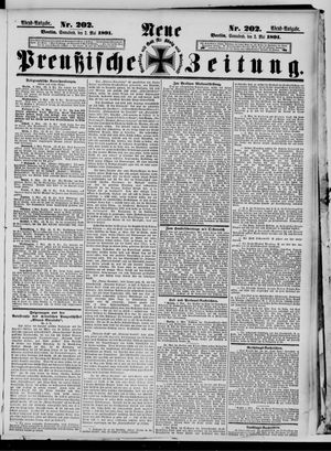 Neue preußische Zeitung vom 02.05.1891