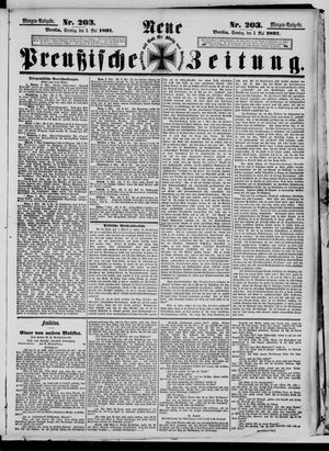 Neue preußische Zeitung vom 03.05.1891