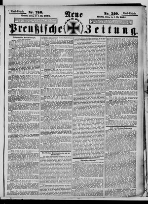 Neue preußische Zeitung vom 08.05.1891