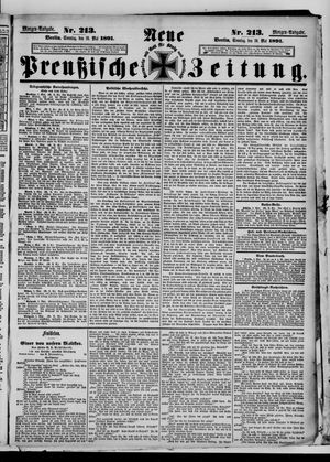 Neue preußische Zeitung vom 10.05.1891