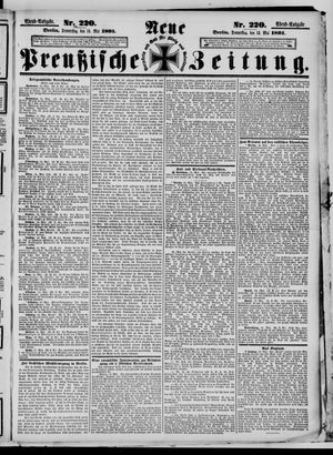 Neue preußische Zeitung vom 14.05.1891