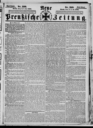 Neue preußische Zeitung vom 15.05.1891