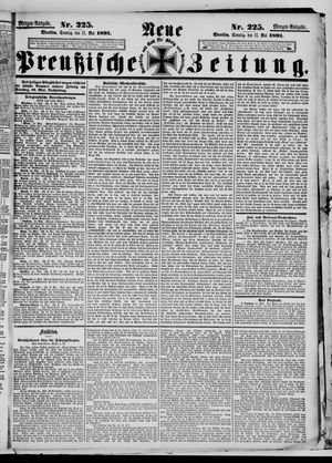 Neue preußische Zeitung vom 17.05.1891
