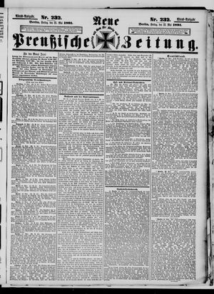 Neue preußische Zeitung vom 22.05.1891