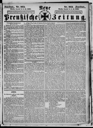 Neue preußische Zeitung vom 30.05.1891