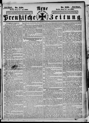 Neue preußische Zeitung vom 01.06.1891