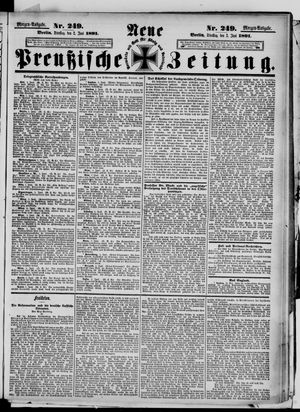 Neue preußische Zeitung vom 02.06.1891