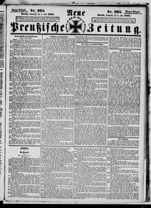 Neue preußische Zeitung vom 11.06.1891