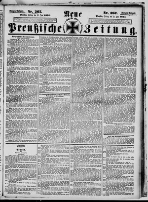 Neue preußische Zeitung vom 12.06.1891