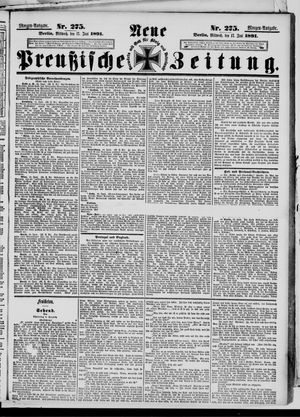 Neue preußische Zeitung vom 17.06.1891