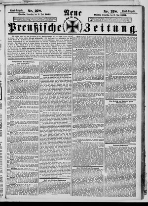 Neue preußische Zeitung vom 18.06.1891